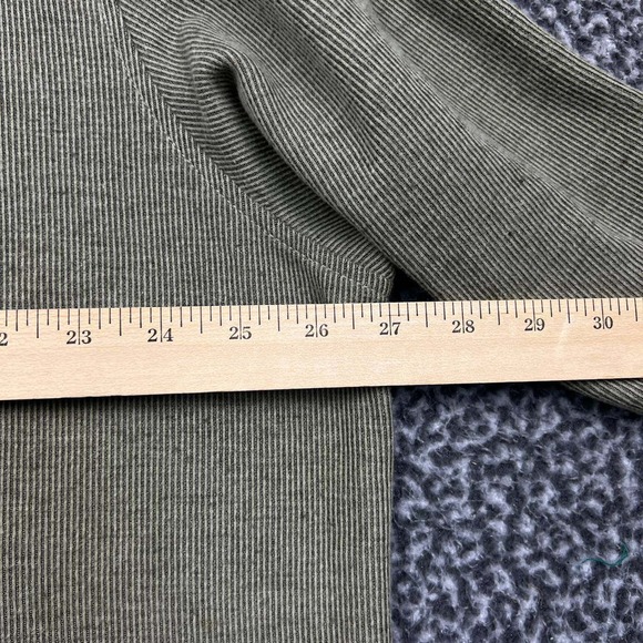 Tommy Bahama Sweater Men XXL Green Rib Knit Pullover Long Sleeve 2XL - Picture 5 of 8